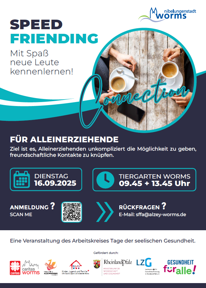 „Speed-Friending“ für Alleinerziehende